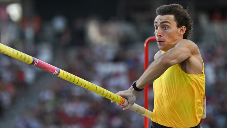 Armand Duplantis a doborât recordul mondial la săritura cu prăjina pentru a 13-a oară. Cât a sărit „Mondo” la Budapesta