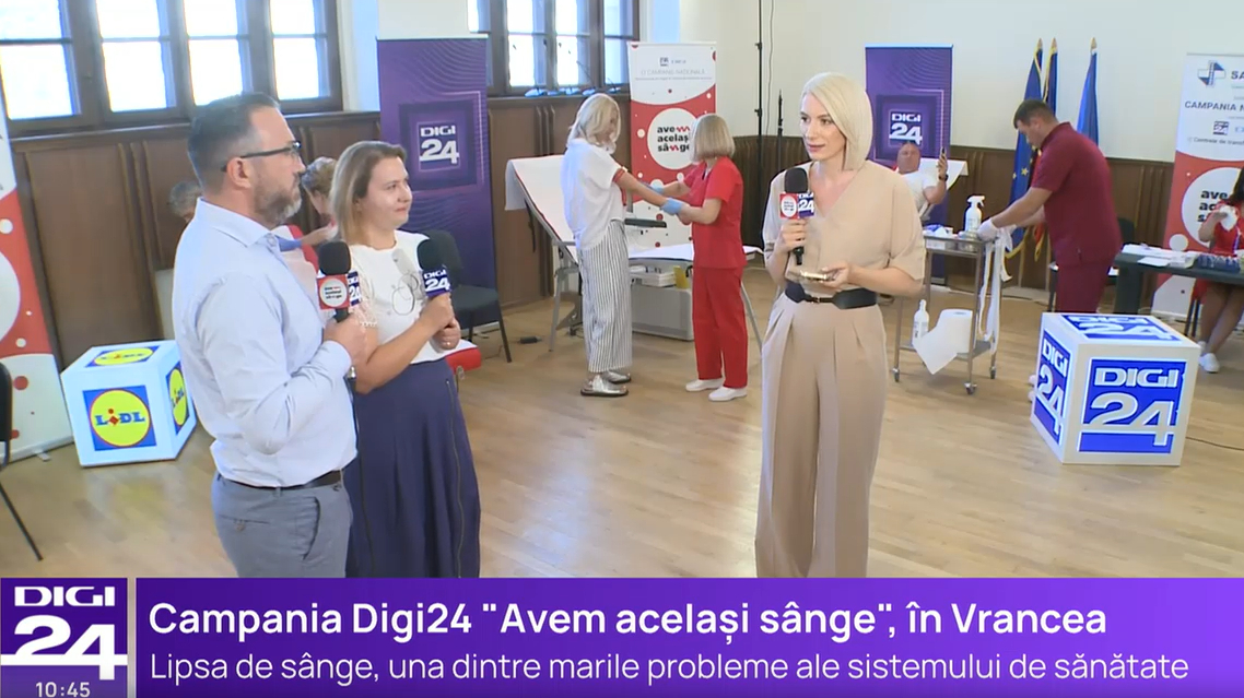 Dr. Diana Stoica, medic epidemiolog: „Donarea de sânge, o acțiune care unește, care participă la construirea de empatie și de unire”
