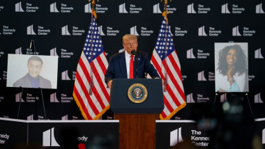Trump Unveils the 48th Annual Kennedy Center Honorees, Washington, District of Columbia, USA - 13 Aug 2025