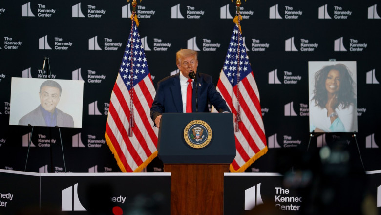 Trump Unveils the 48th Annual Kennedy Center Honorees, Washington, District of Columbia, USA - 13 Aug 2025