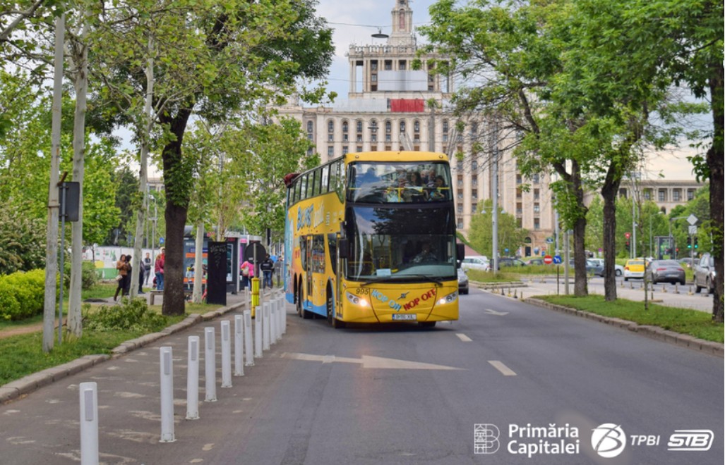 Linia turistică „Bucharest City Tour" intră în funcţiune de astăzi. Care este traseul și cât costă un bilet