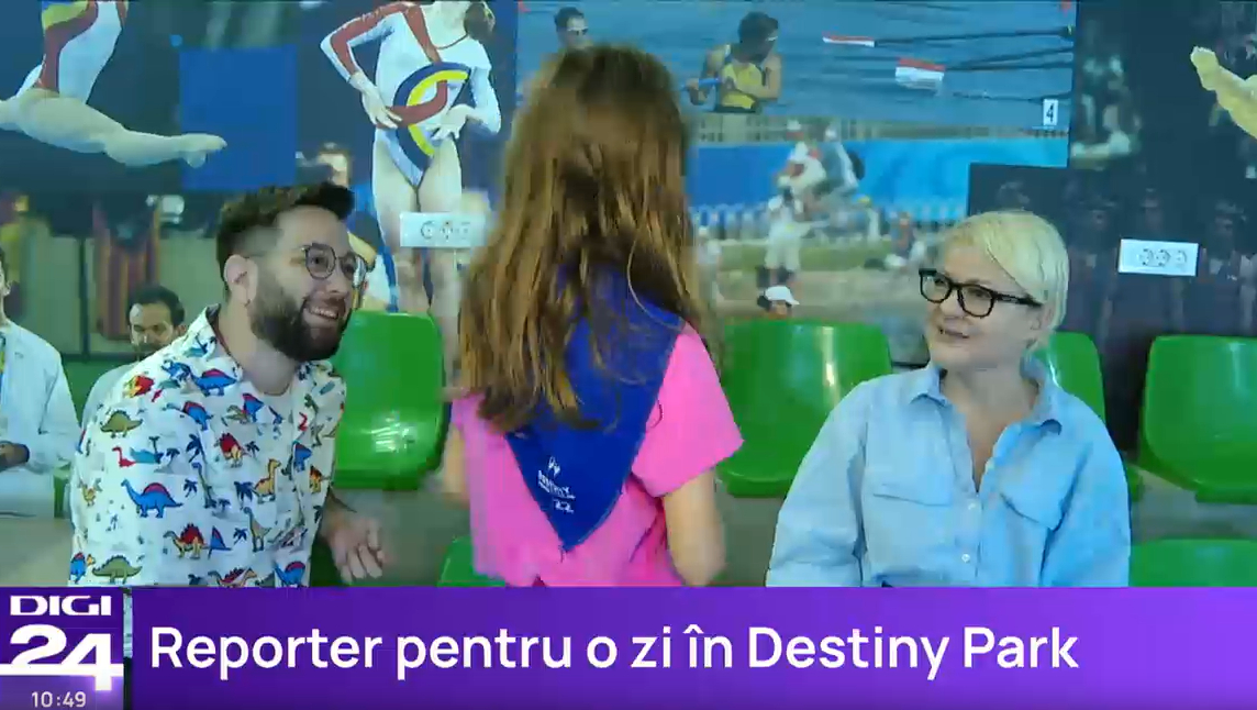 Educație prin joacă. Cum e să fii reporter pentru o zi