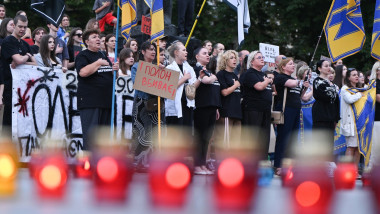 Requiem event for Olenivka prison massacre victims in Lviv