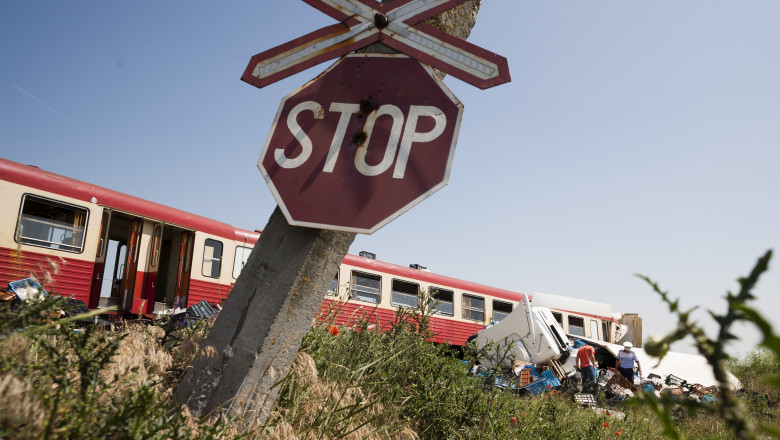 accident feroviar tren