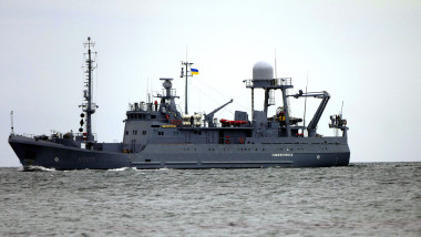 Rehearsal of Independence Day Naval Parade in Odesa