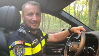marian godina la volanul unei masini