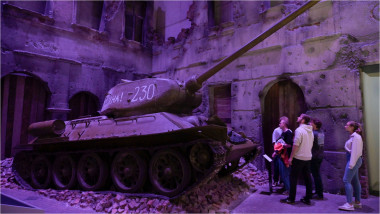 expoziție despre al Doilea Război Mondial în Muzeul Gdansk