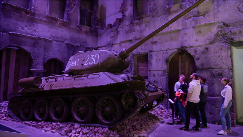 expoziție despre al Doilea Război Mondial în Muzeul Gdansk