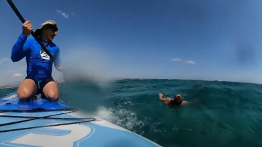 surfer romani salvati inec grecia captura video yt Evangelos Papaioannou