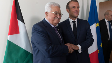 Le président de la République française Emmanuel Macron rencontr