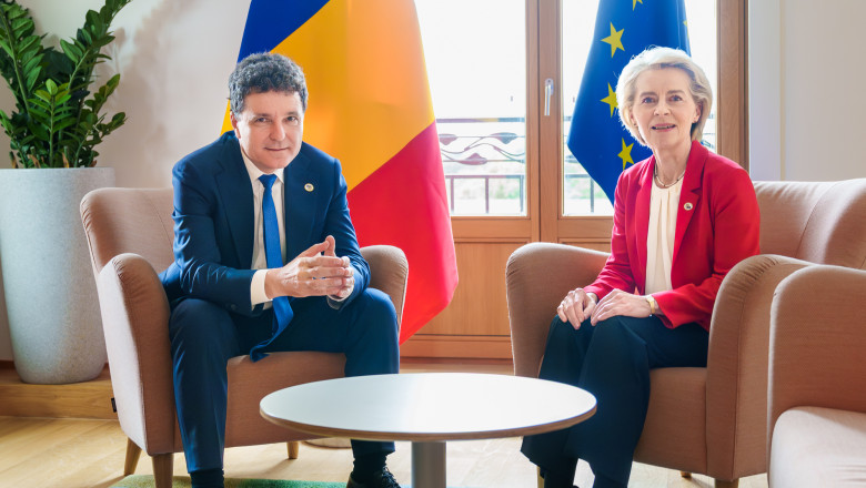 nicusor dan ursula von der leyen