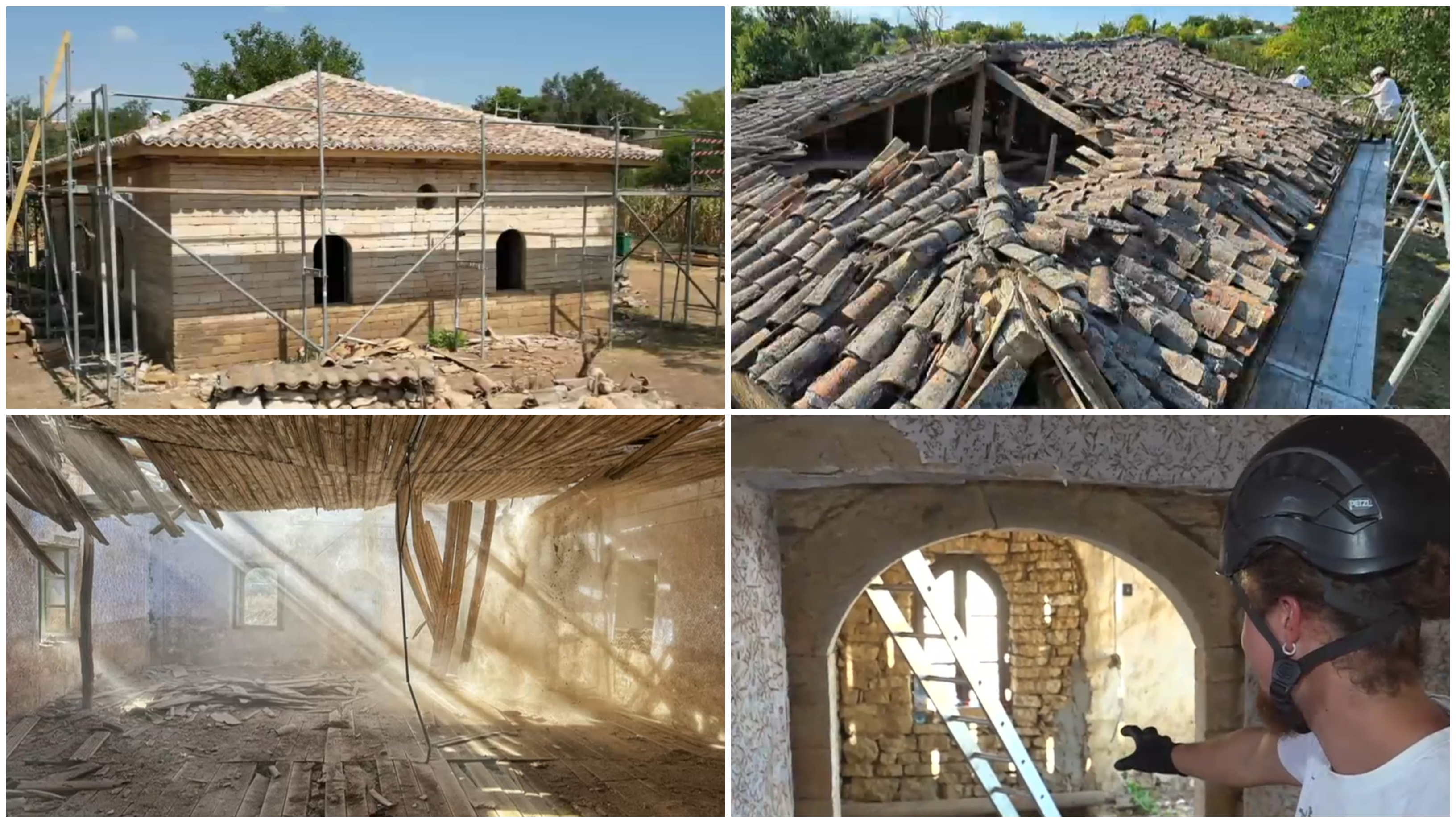 Geamie veche de 150 de ani, reabilitată cu 100 de voluntari în Constanța. Ce face specială astăzi moscheea abandonată de câteva decenii