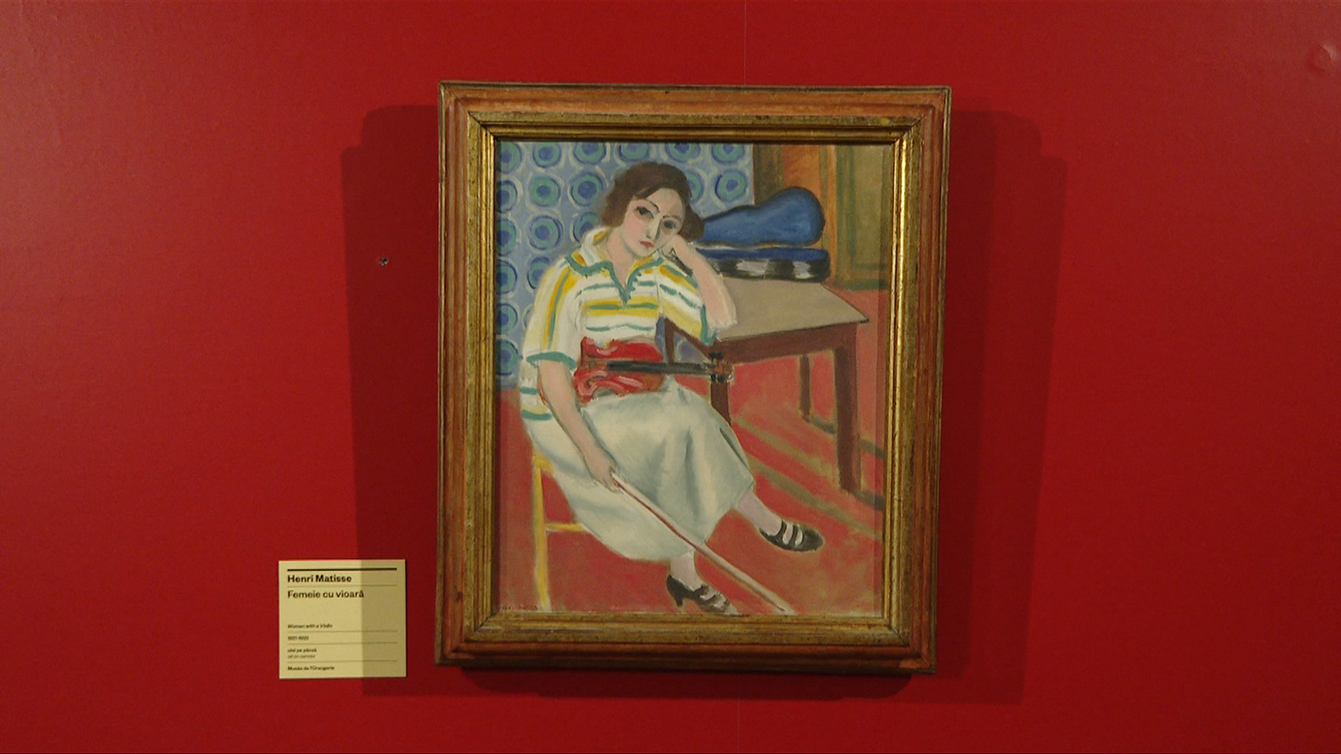Patru tablouri de Henri Matisse, aduse la București sub măsuri stricte de securitate. Vor fi expuse alături de lucrările lui Pallady