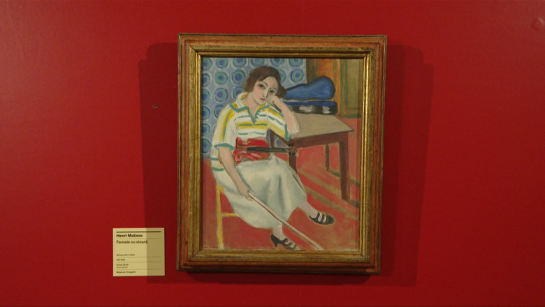 EXCLUSIV  Patru tablouri de Henri Matisse, aduse la București sub măsuri stricte de securitate. Vor fi expuse alături de lucrările lui Pallady