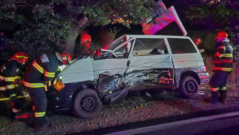 Accident grav în Suceava: un bărbat a murit, iar alte două victime au ajuns la spital