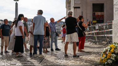 Zona accidentului a fost curățată. Foto: Profimedia