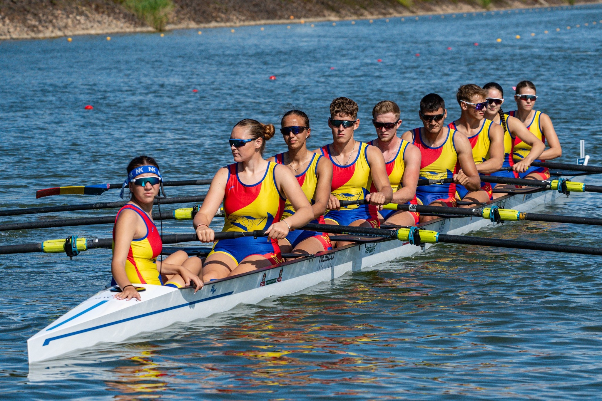 Sportivii români au câștigat șase medalii de aur, una de argint şi două de bronz la Europenele de canotaj Under-23