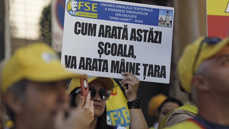 Proteste la început de an școlar: sindicatele ies în stradă. Mesajul ministrului Educației