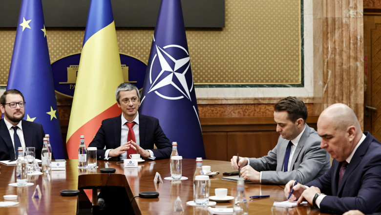 Ilie Bolojan, întâlnire cu delegația J.P. Morgan la Palatul Victoria: România rămâne atractivă pentru investitori