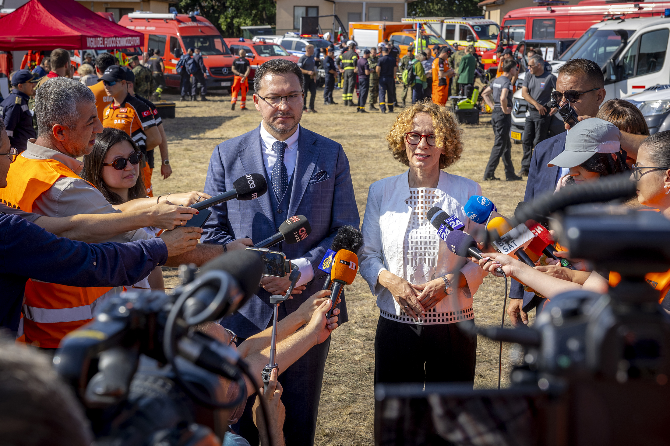 Exerciții NATO în Bulgaria. Se simulează prăbușirea unui tunel peste mai multe mașini, pentru testarea reacției salvatorilor