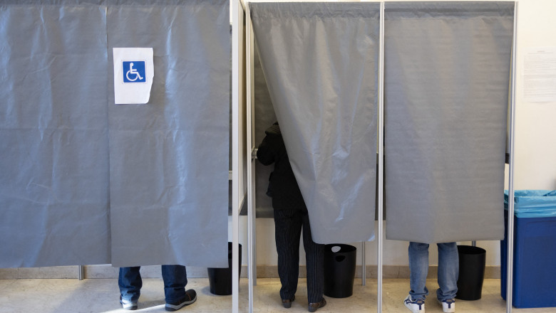 cabina vot franta votare