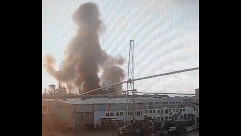 VIDEO  Momentul exploziei de la fabrica de prelucrare a lemnului din Sebeş. Martor: „Era o problemă mecanică”