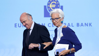 Luis de Guindos Christine Lagarde