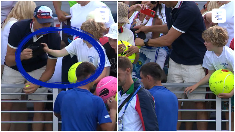 VIDEO  Momentul în care un CEO polonez smulge șapca destinată unui copil la US Open. „A fost o greșeală uriașă”
