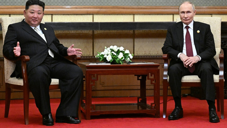 „Nu vom uita niciodată sacrificiile făcute”. Vladimir Putin i-a mulțumit lui Kim Jong-un pentru soldații care au murit în Kursk