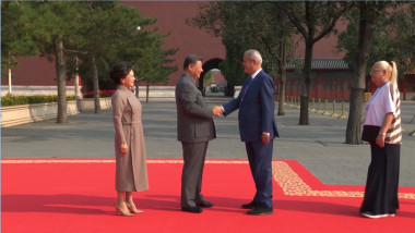 Adrian Nastase si Xi jinping