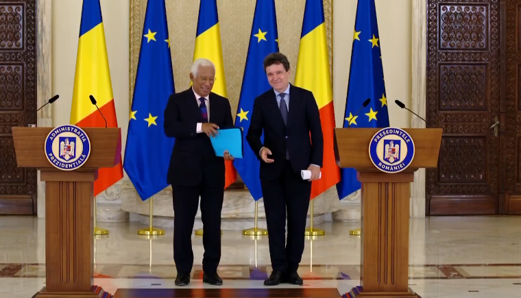 Nicușor Dan, discuție „productivă” cu Antonio Costa. Ce a vorbit șeful statului cu preşedintele Consiliului European