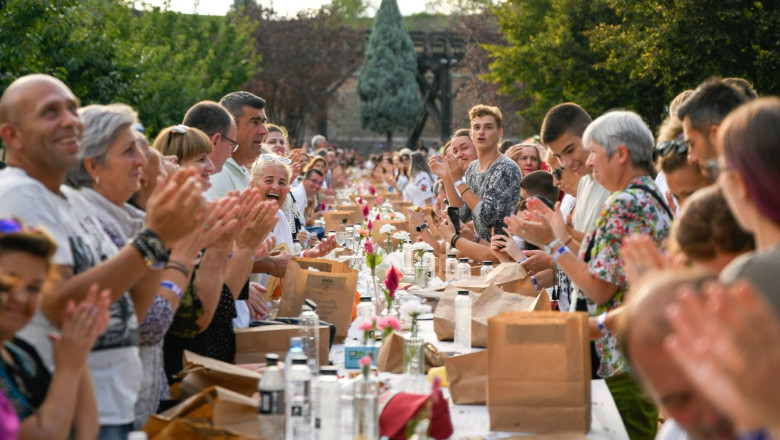 Guinness World Records au confirmat recordul din Alba Iulia FOTO Ion Dumitrel, președintele Consiliului Judetean Alba