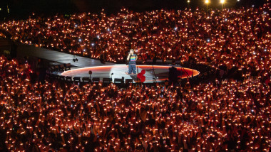 *UK OUT* Coldplay Dedicates Fix You To Charlie Kirk?s Family At Final Wembley Show ? 13 Sep 2025