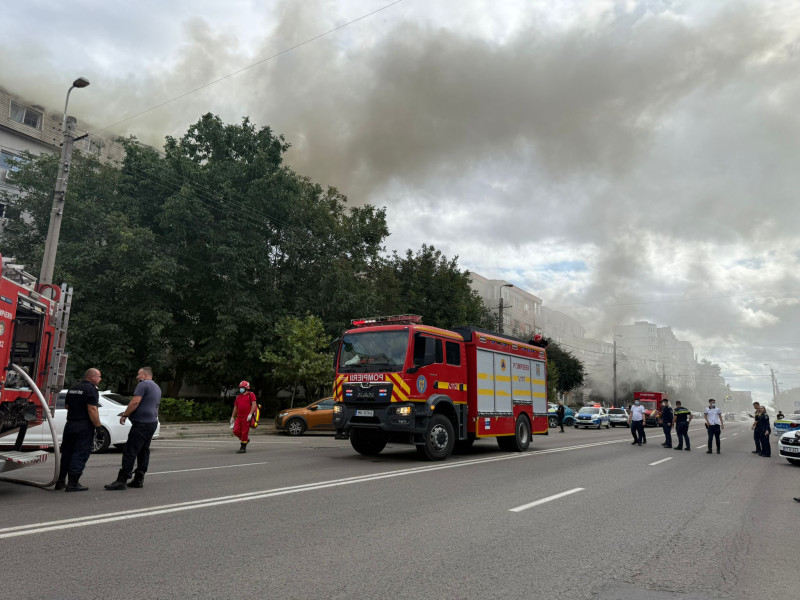incendiu mansarda