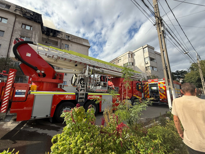 incendiu mansarda