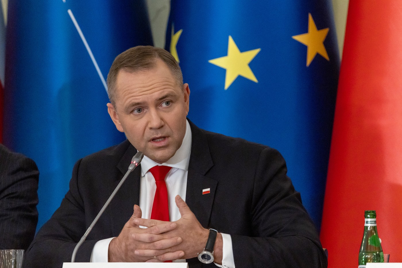 Președintele Poloniei a aprobat desfășurarea de trupe aliate pe teritoriul țării, după incursiunea dronelor rusești în spațiul aerian