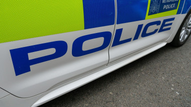 Metropolitan Police car, London, UK