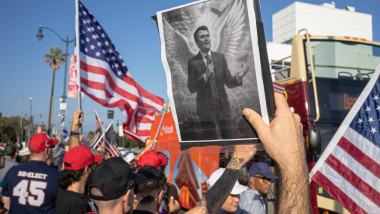 Beverly Hills Vigil And Freedom Rally For Political Activist Charlie Kirk in Beverly Hills - 14 Sep 2025