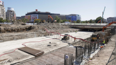 BUCURESTI - PRIMAR SECTOR 4 - SANTIER PLANSEUL UNIRII - 28 AUG 2