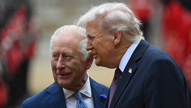 Regele Charles și Donald Trump