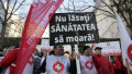 sindicalisti sanitas la protest