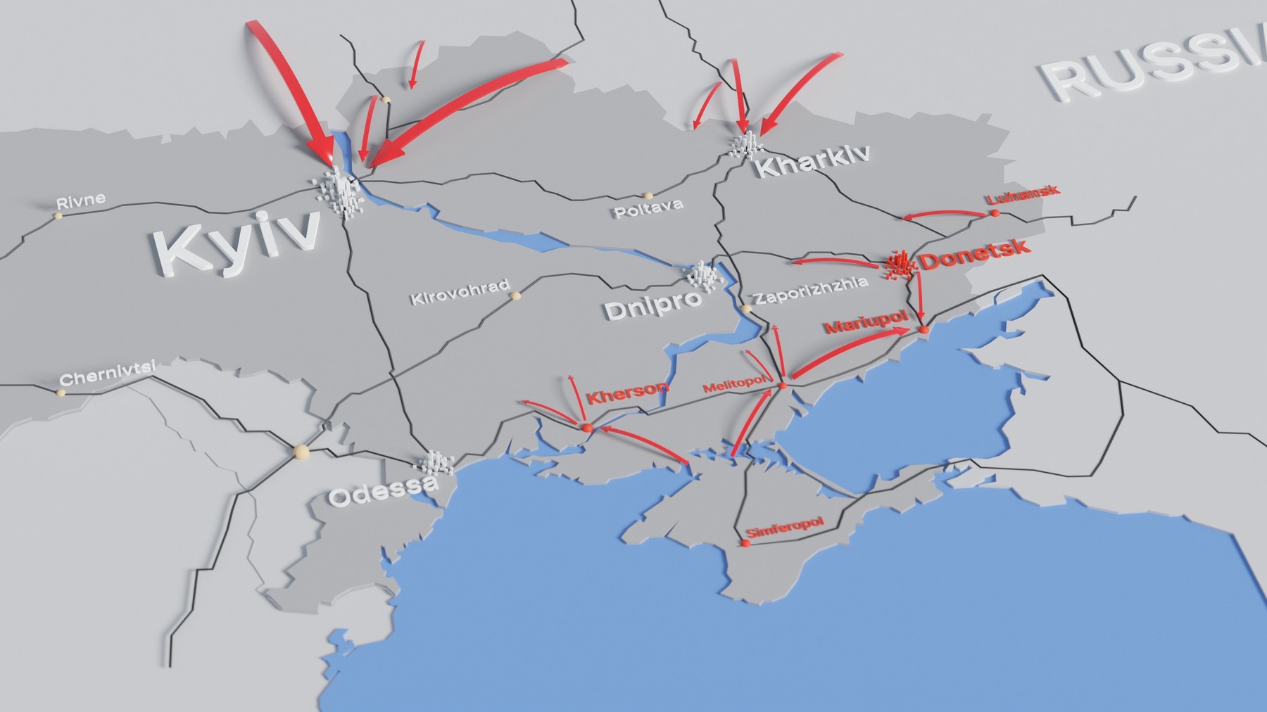 De la al Doilea Război Mondial, cedarea teritoriilor după război a devenit tabu. Rusia vrea să normalizeze din nou acest lucru