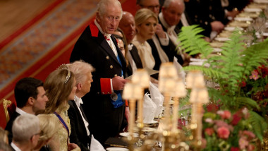 State Banquet, US President Donald Trump state visit to the UK, Day 2, Windsor - 17 Sep 2025
