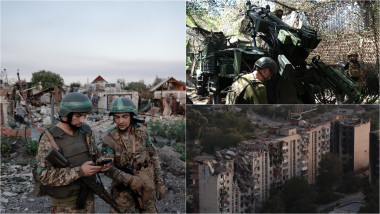 imagini din Pokrovsk, orașul din Donețk asediat de armata rusă