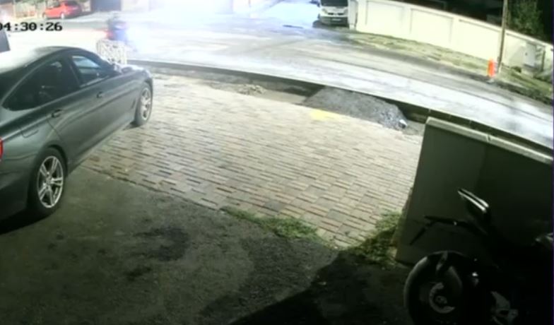 Momentul în care o șoferiță din București accidentează mortal un bărbat pe scuter. Avea permisul suspendat și urcase băută la volan