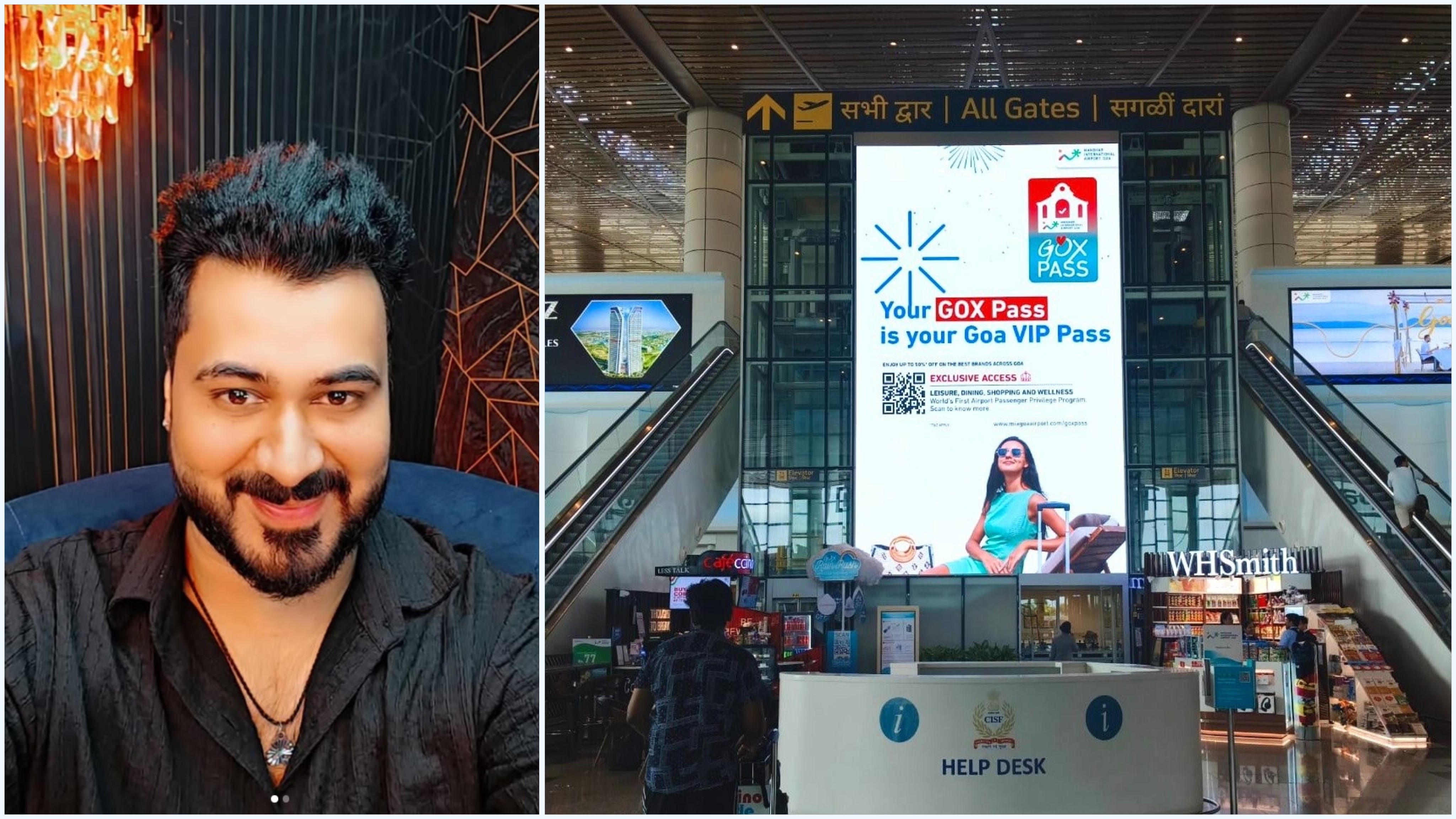 Influencer indian, arestat după un videoclip în care susținea că noul aeroport din Goa este bântuit