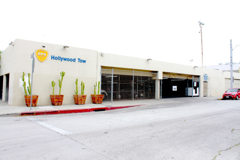 Hollywood towing yard where a rotting body found inside impounded Tesla registered to singer D4vd, Los Angeles police say