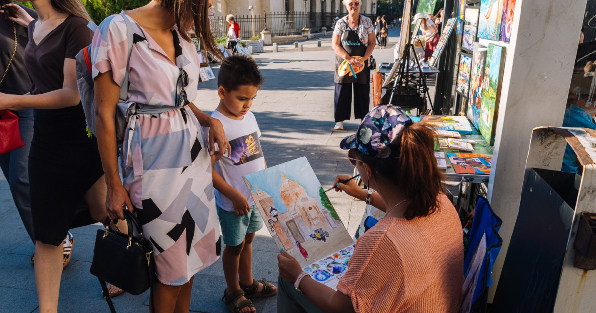 Calea Victoriei, zona pietonală în acest weekend, pentru a 20-a oară în programul „Străzi deschise”