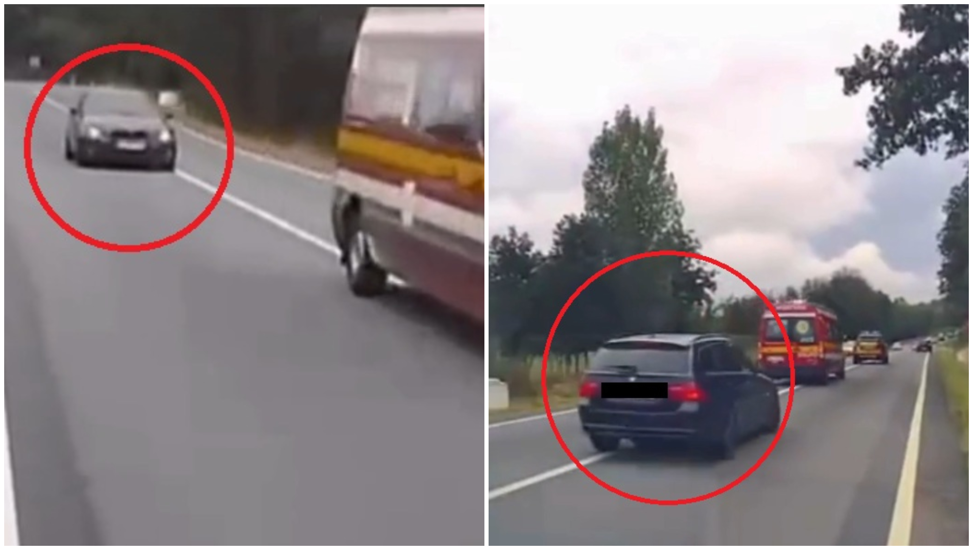 Pericol în trafic: fuga după ambulanță. Ce spun ambulanțierii despre șoferii care gonesc pe urmele lor. „E un risc major”