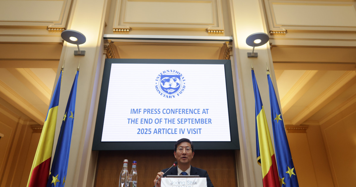 FMI prevede o încetinire a creșterii economice în România. Reprezentanții Fondului au prezentat prognoza pentru 2026
